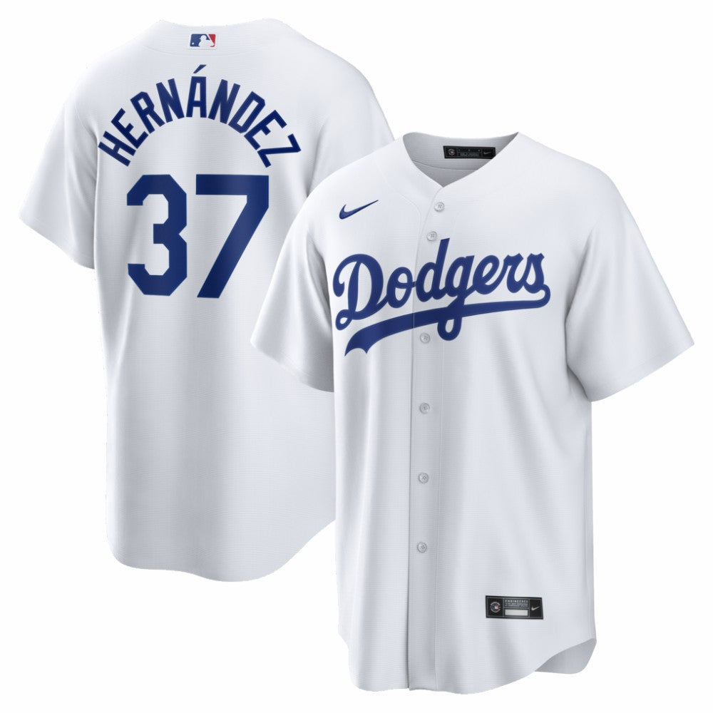 Teoscar Hernández Los Angeles Dodgers Nike Home Replica Jersey - White | MLB Jerseys