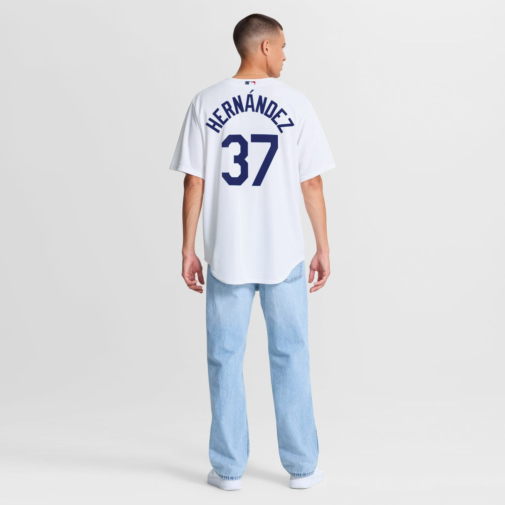 Teoscar Hernández Los Angeles Dodgers Nike Home Replica Jersey - White | MLB Jerseys
