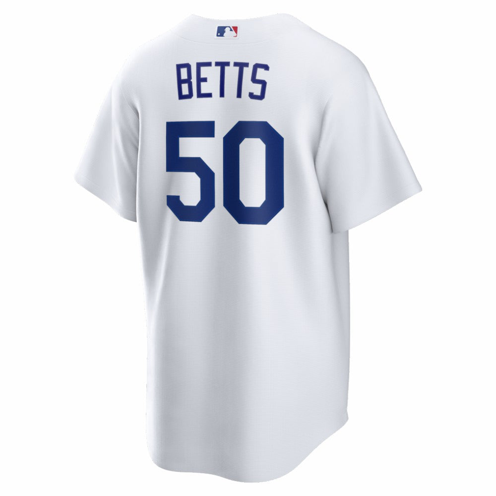 Mookie Betts Los Angeles Dodgers Nike Home Replica Jersey Lifestyle