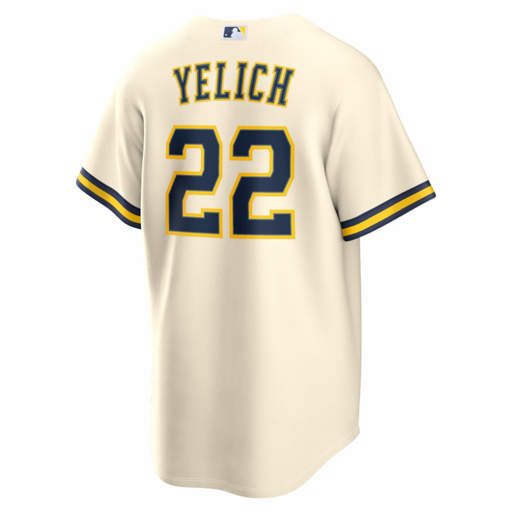Christian Yelich Milwaukee Brewers Nike Home Replica Jersey Clearance