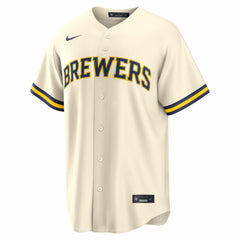Jackson Chourio Milwaukee Brewers Nike Home Replica Jersey Sale