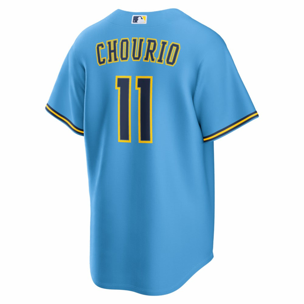 Jackson Chourio Milwaukee Brewers Nike Road Replica Jersey Clearance