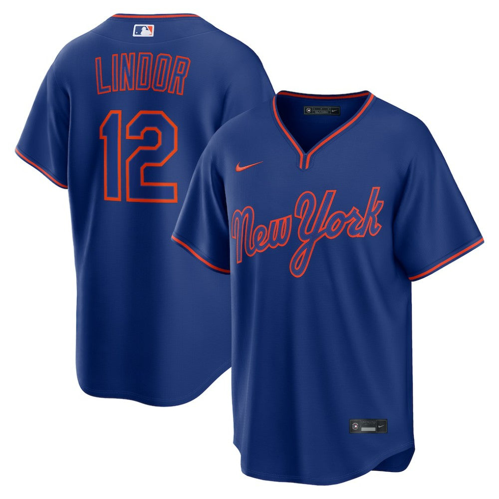 Francisco Lindor New York Mets Nike Alternate Replica Jersey - Royal | MLB Jerseys