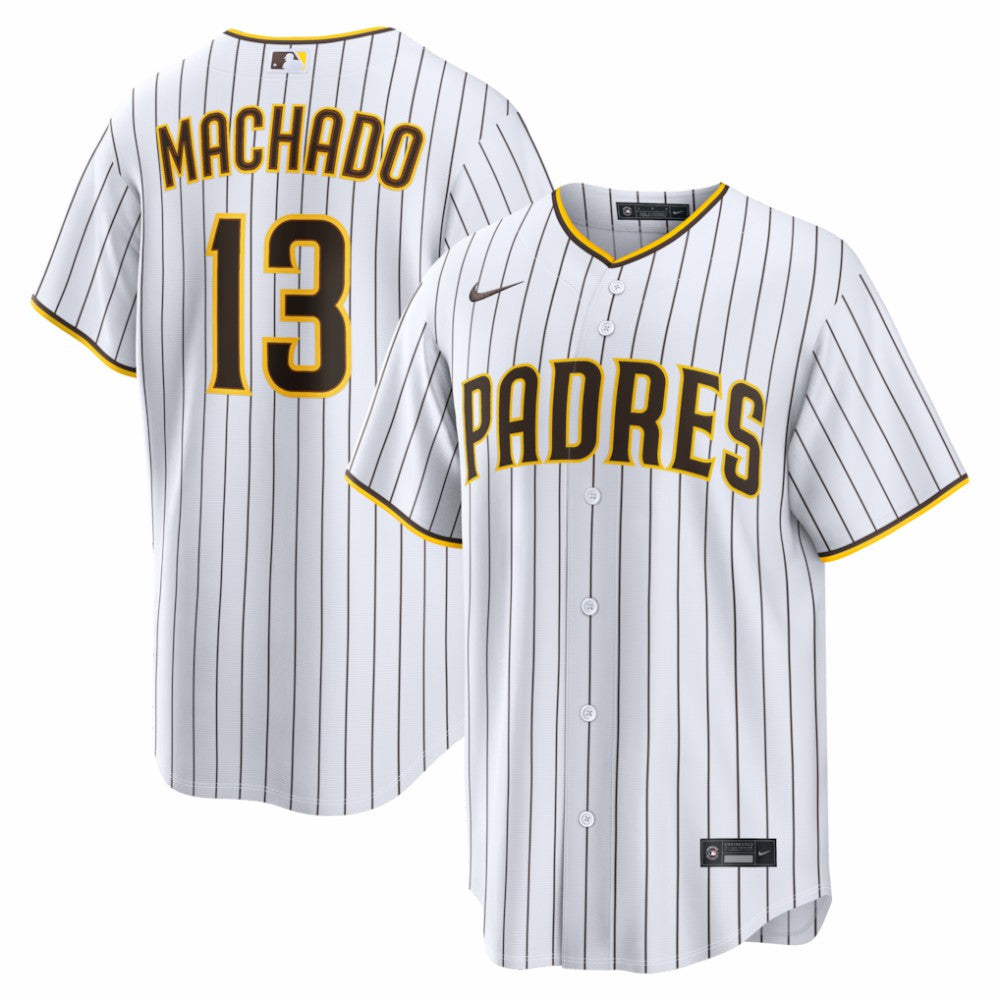 Manny Machado San Diego Padres Nike Home Replica Player Jersey Lifestyle