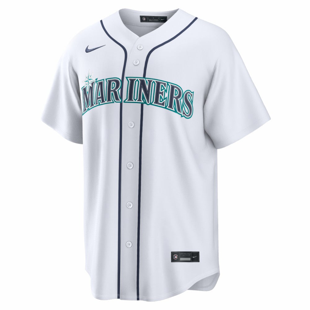 Cal Raleigh Seattle Mariners Nike Home Replica Jersey - White | MLB Jerseys