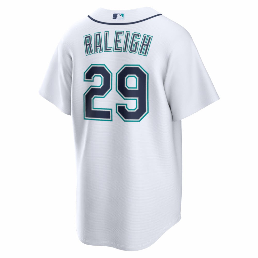 Cal Raleigh Seattle Mariners Nike Home Replica Jersey - White | MLB Jerseys