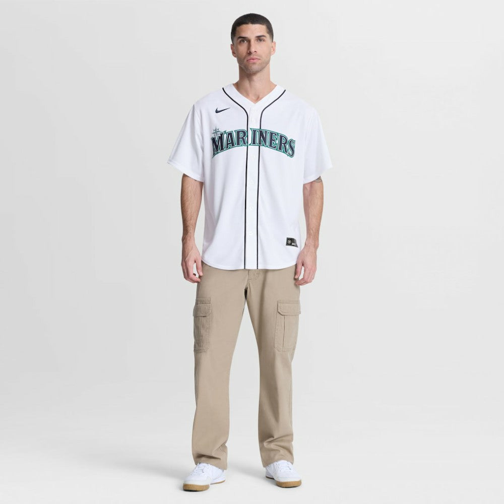 Cal Raleigh Seattle Mariners Nike Home Replica Jersey - White | MLB Jerseys