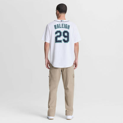 Cal Raleigh Seattle Mariners Nike Home Replica Jersey - White | MLB Jerseys