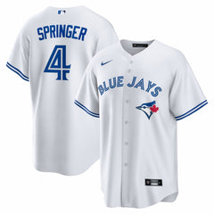 George Springer Toronto Blue Jays Nike Home Replica Jersey Lifestyle