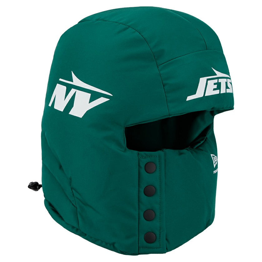 New York Jets New Era Puffer Balaclava Green - NFL