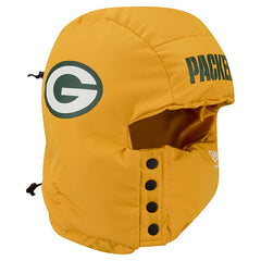 Green Bay Packers New Era Puffer Balaclava Gold - NFL