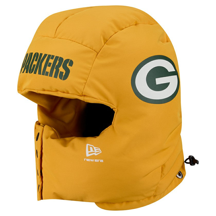 Green Bay Packers New Era Puffer Balaclava Gold - NFL