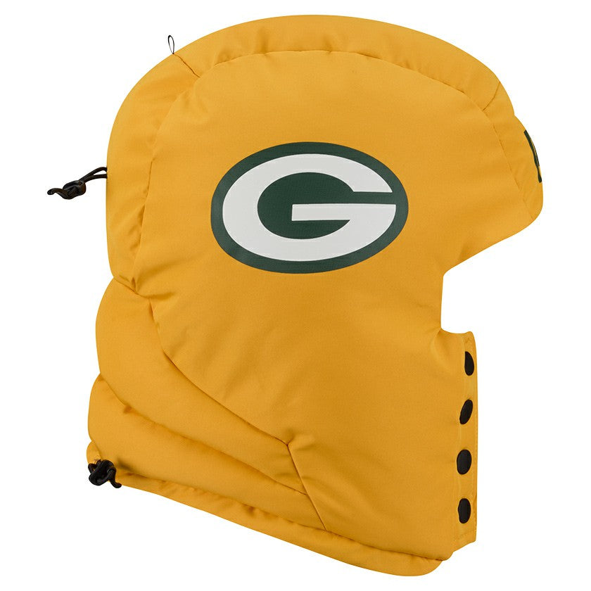 Green Bay Packers New Era Puffer Balaclava Gold - NFL