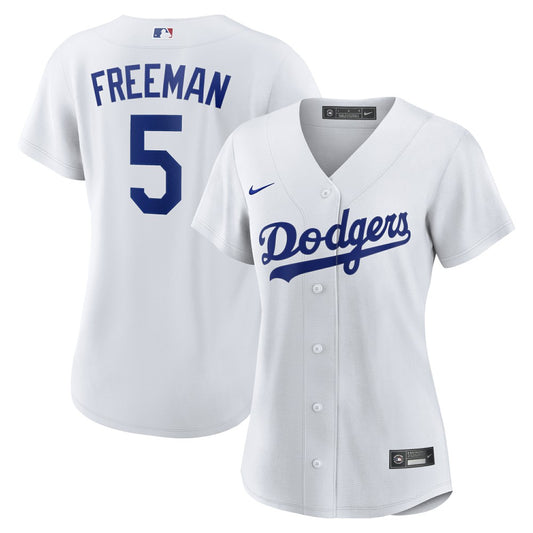 Freddie Freeman Los Angeles Dodgers Nike Women's Home Replica Jersey - White | MLB Jerseys