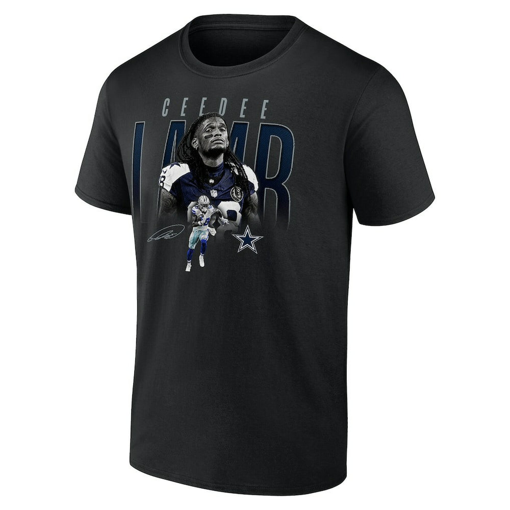 CeeDee Lamb Dallas Cowboys Humble Shadow Player T-Shirt Black - NFL