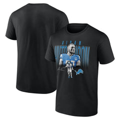 Aidan Hutchinson Detroit Lions Humble Shadow Player T-Shirt Black - NFL