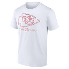 Patrick Mahomes Kansas City Chiefs Tonal Name & Number T-Shirt White - NFL