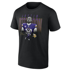 Justin Jefferson Minnesota Vikings Humble Shadow Player T-Shirt Black - NFL