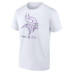 Justin Jefferson Minnesota Vikings Tonal Name & Number T-Shirt White - NFL