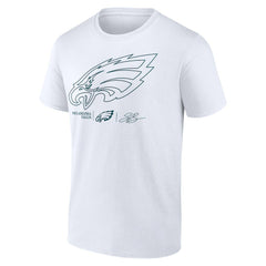 Saquon Barkley Philadelphia Eagles Tonal Name & Number T-Shirt White - NFL