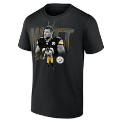 T.J. Watt Pittsburgh Steelers Humble Shadow Player T-Shirt Black - NFL