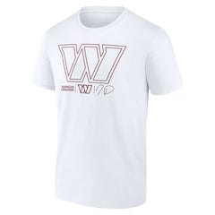 Jayden Daniels Washington Commanders Tonal Name & Number T-Shirt White - NFL