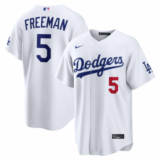 Freddie Freeman Los Angeles Dodgers Nike  Home Stadium Jersey - White | MLB Jerseys