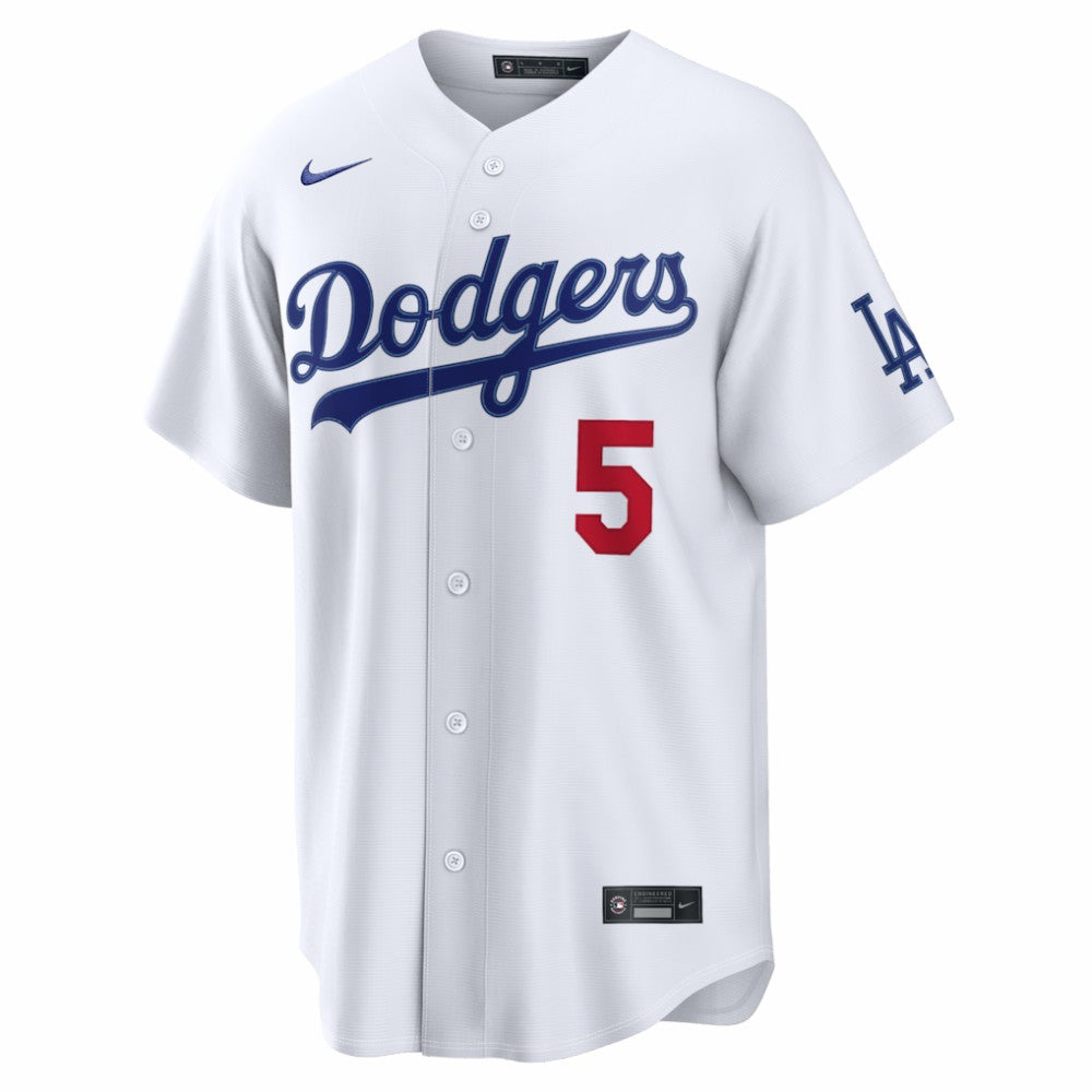 Freddie Freeman Los Angeles Dodgers Nike  Home Stadium Jersey Lifestyle