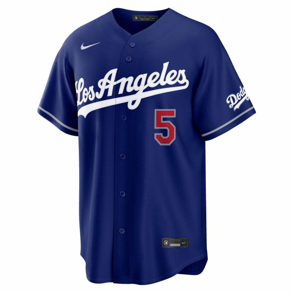 Freddie Freeman Los Angeles Dodgers Nike Alternate Stadium Jersey - Royal | MLB Jerseys