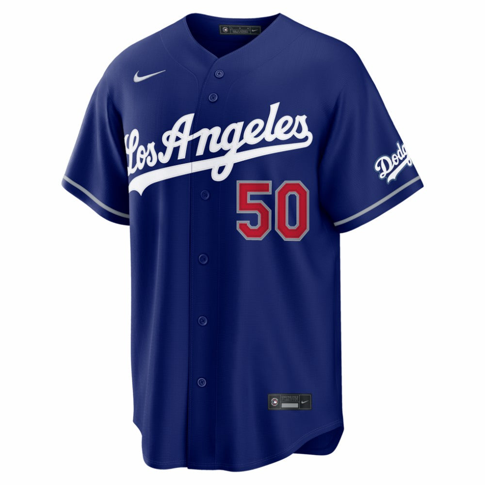 Mookie Betts Los Angeles Dodgers Nike Alternate Stadium Jersey - Royal | MLB Jerseys