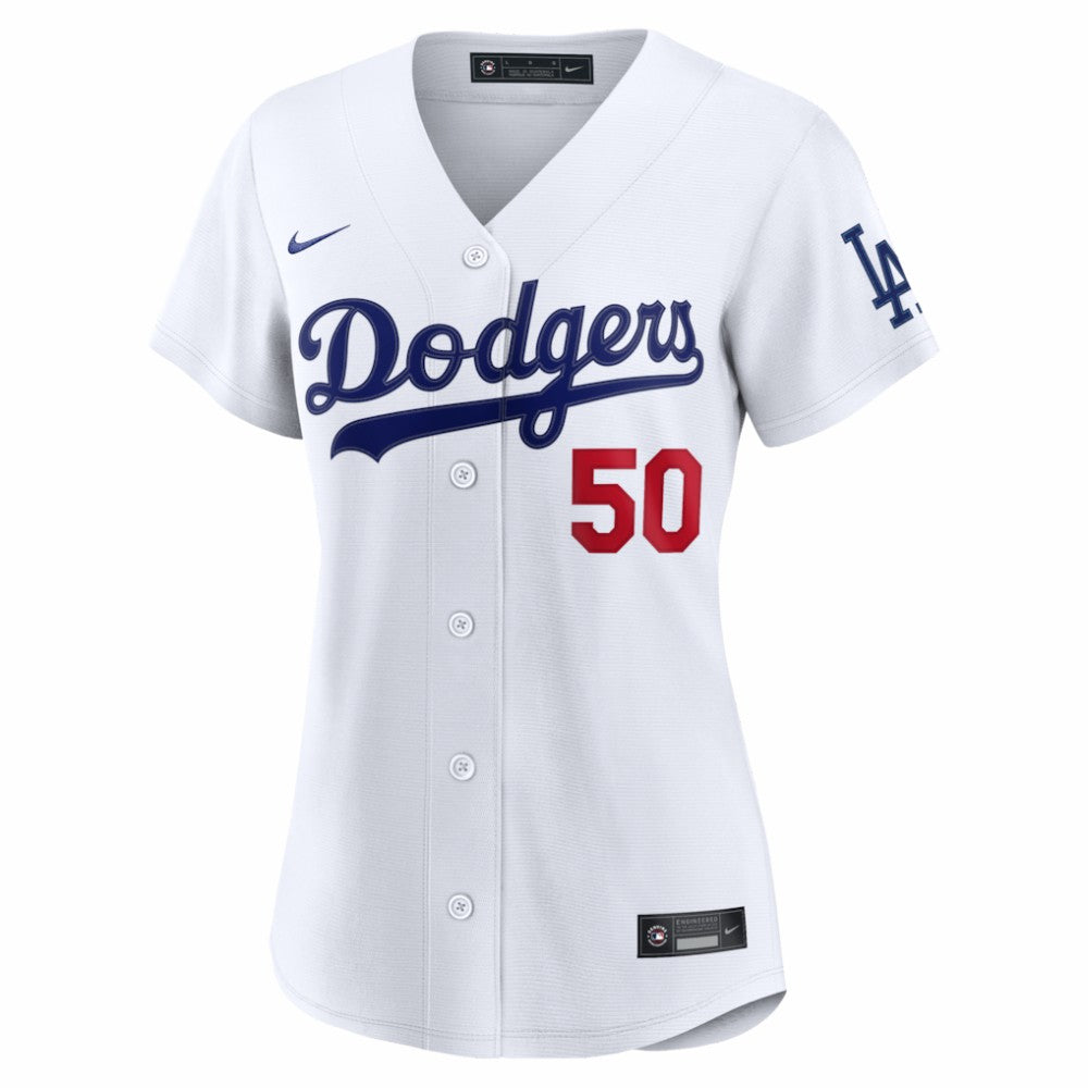 Mookie Betts Los Angeles Dodgers Nike Women's Home Stadium Jersey - White | MLB Jerseys