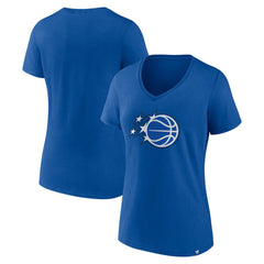 NBA - Orlando Magic Women's Essential V-Neck T-Shirt - Blue