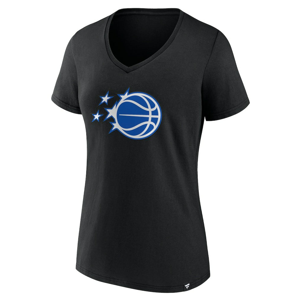 NBA - Orlando Magic Women's Essential V-Neck T-Shirt - Black