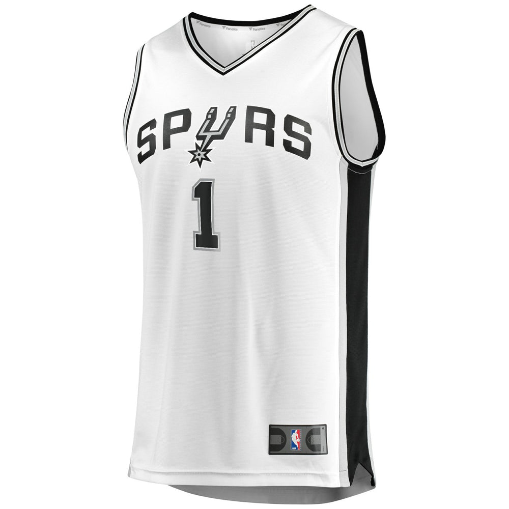 Fanatics - Victor Wembanyama San Antonio Spurs Youth Fast Break Replica Player Jersey - Association Edition - White