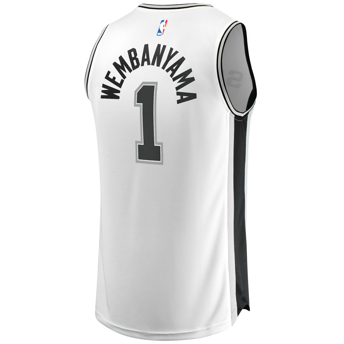 Victor Wembanyama San Antonio Spurs Youth Fast Break Replica Player Jersey - Association Edition - White | NBA Jerseys