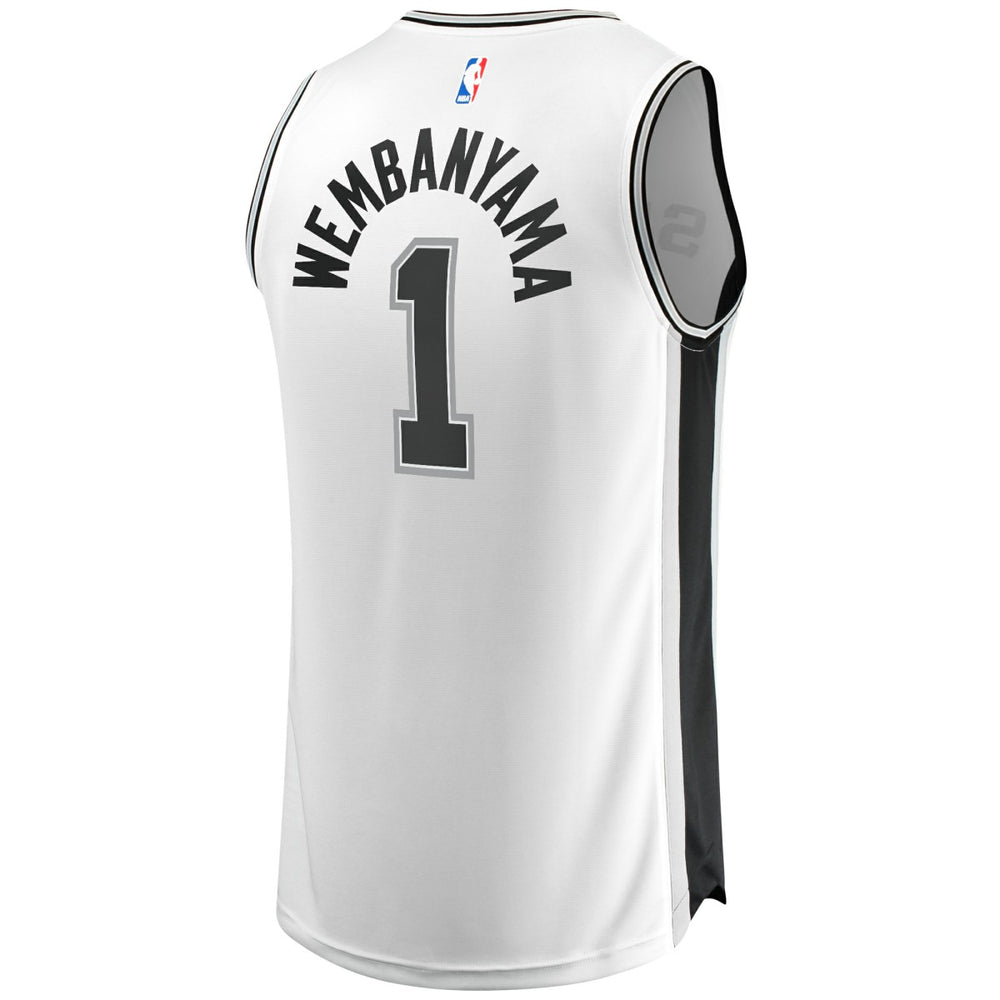Fanatics - Victor Wembanyama San Antonio Spurs Youth Fast Break Replica Player Jersey - Association Edition - White