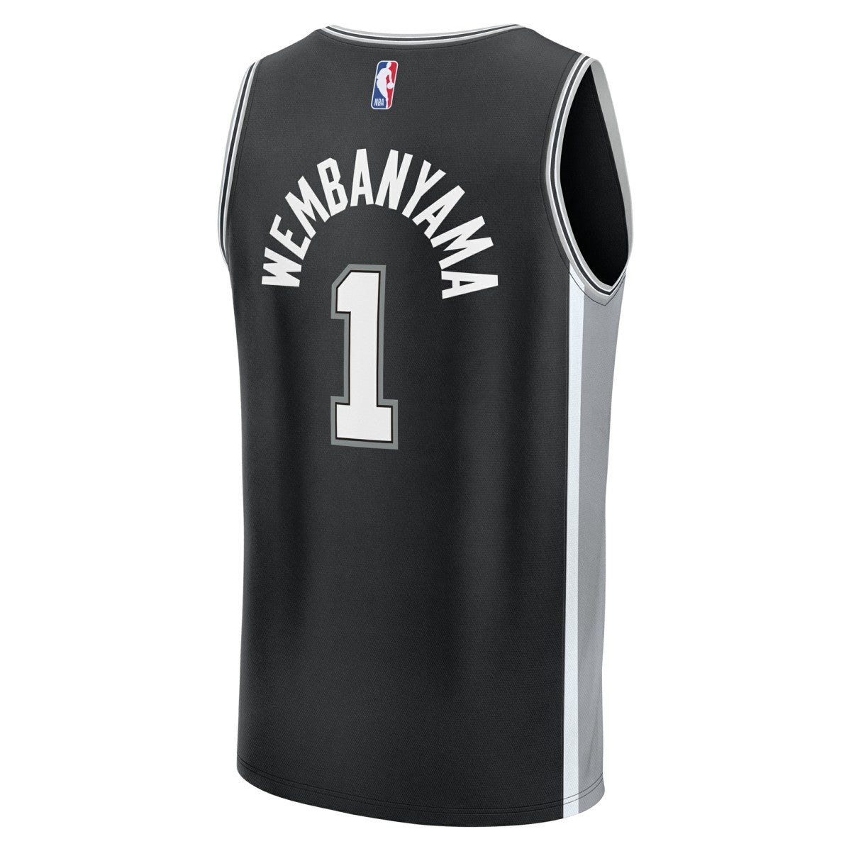 Fanatics - Victor Wembanyama San Antonio Spurs Youth Fast Break Replica Player Jersey - Icon Edition - Black