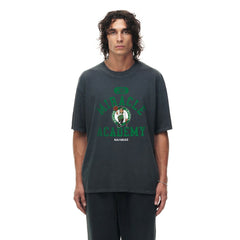 NBA - Boston Celtics Unisex Miracle Academy x NBA Collection Vintage Boxy T-shirt - Heather Black
