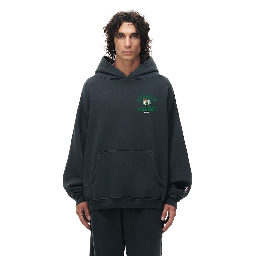 NBA - Boston Celtics Unisex Miracle Academy x NBA Collection Vintage Sunfade Hoodie - Heather Black