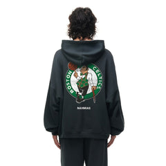 NBA - Boston Celtics Unisex Miracle Academy x NBA Collection Vintage Sunfade Hoodie - Heather Black