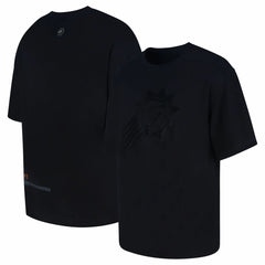 NBA - Phoenix Suns Protege Eco-Poly Interlock Fashion Tonal T-Shirt - Black