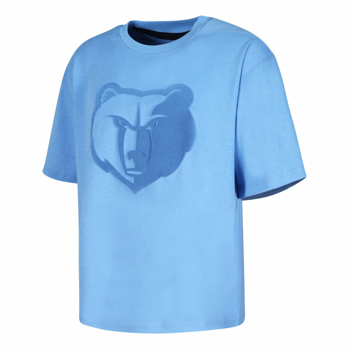 NBA - Memphis Grizzlies Protege Eco-Poly Interlock Fashion Tonal T-Shirt - Light Blue