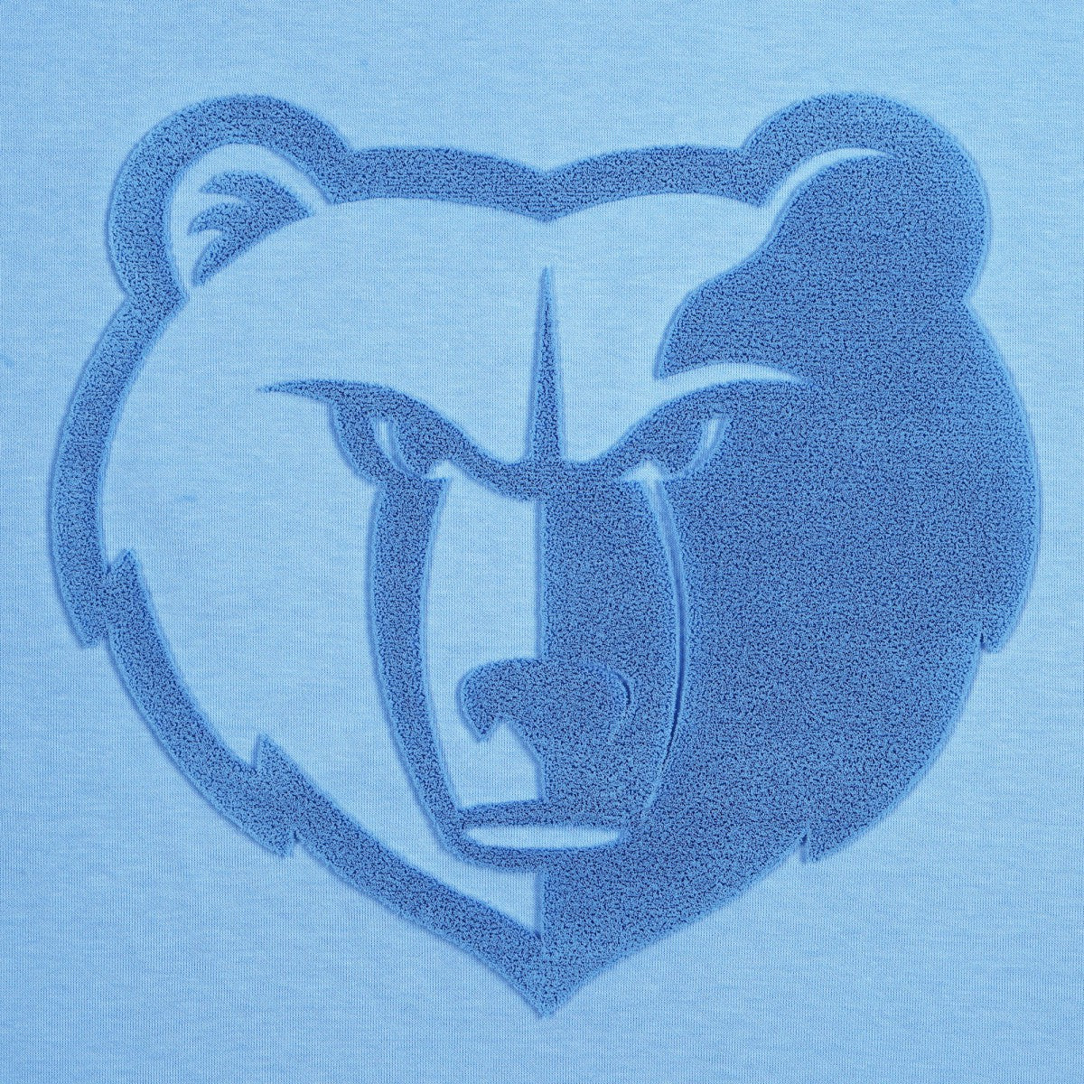 NBA - Memphis Grizzlies Protege Eco-Poly Interlock Fashion Tonal T-Shirt - Light Blue