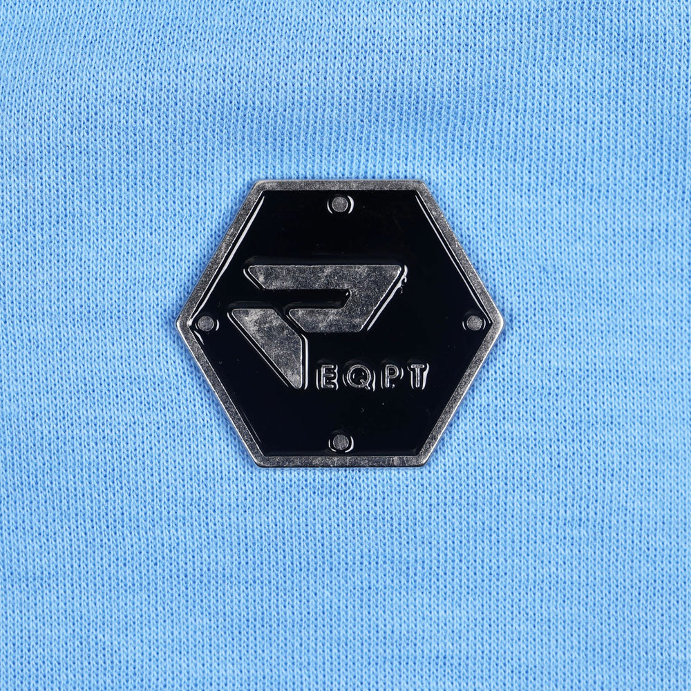 NBA - Memphis Grizzlies Protege Eco-Poly Interlock Fashion Tonal T-Shirt - Light Blue
