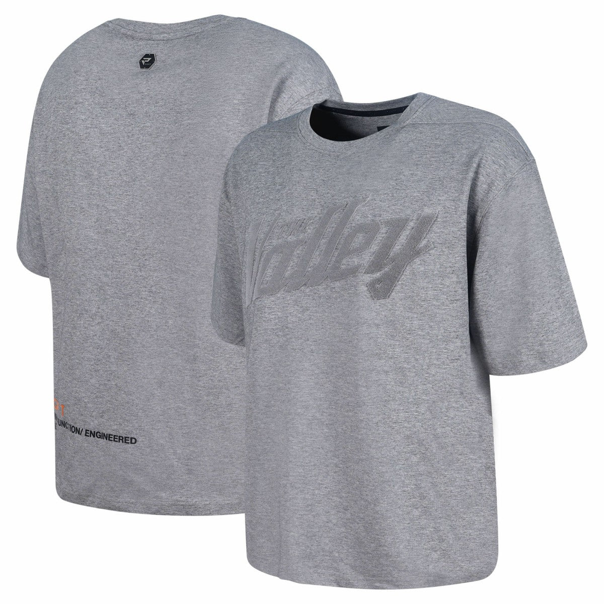 NBA - Phoenix Suns Protege Eco-Poly Interlock Fashion Tonal T-Shirt - Heather Gray