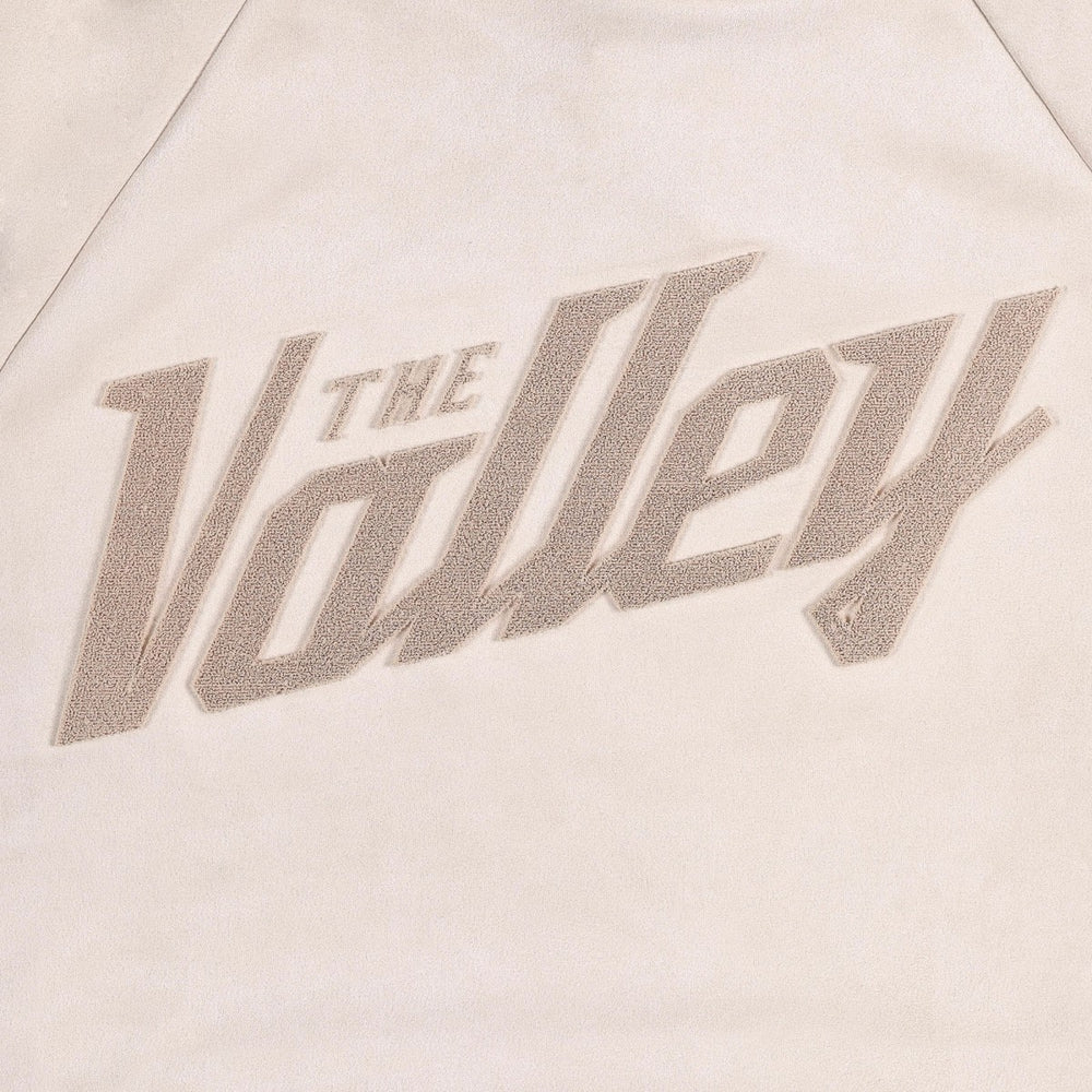 NBA - Phoenix Suns Protege Eco-Friendly Functional Suede Fashion Tonal Hoodie - Cream