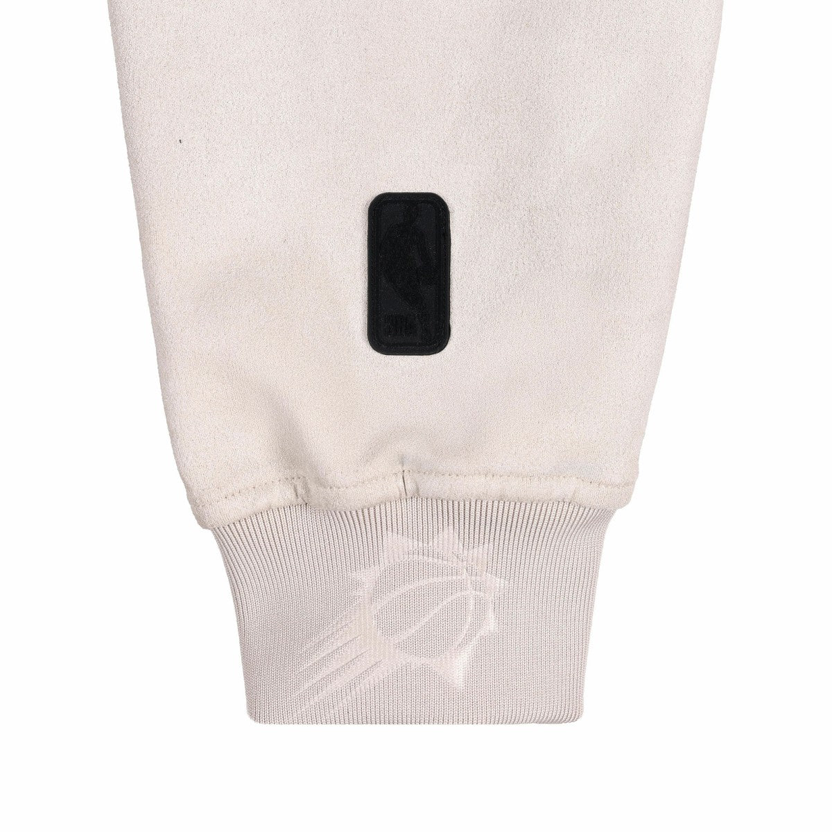 NBA - Phoenix Suns Protege Eco-Friendly Functional Suede Fashion Tonal Hoodie - Cream