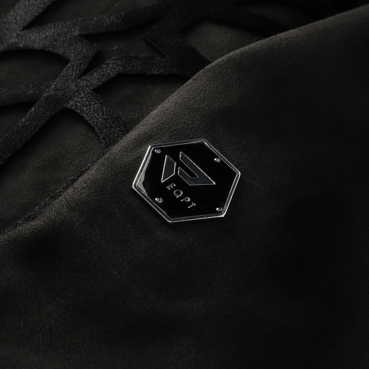 NBA - Minnesota Timberwolves Protege Eco-Friendly Functional Suede Fashion Tonal Hoodie - Black