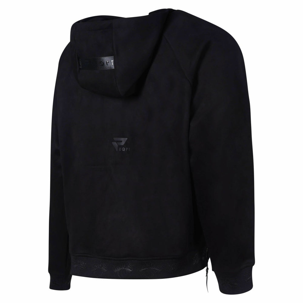 NBA - New York Knicks Protege Eco-Friendly Functional Suede Fashion Tonal Hoodie - Black