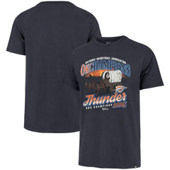 47 brand - Oklahoma City Thunder '47 2025 NBA Finals Champions Hometown Local Franklin T-Shirt - Navy